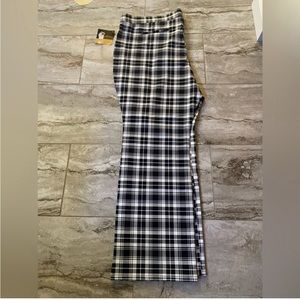 NWT IMAN Black White Quality Trousers 360* Slimming Technology.Tummy Control